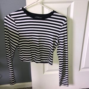 Stripped crop top